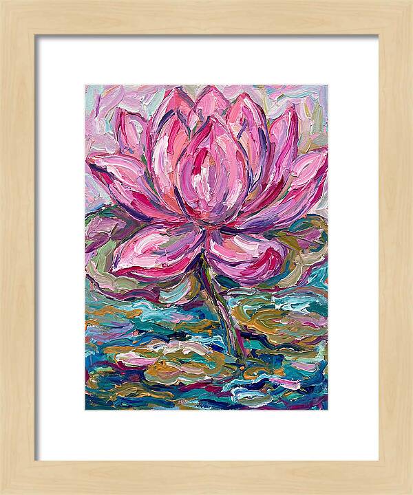 Elegant Pink Lotus Flower