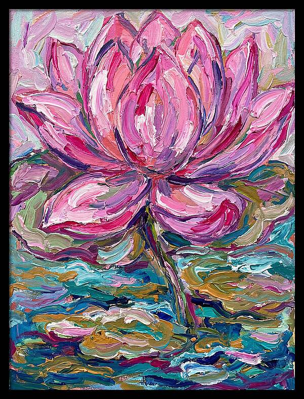 Elegant Pink Lotus Flower
