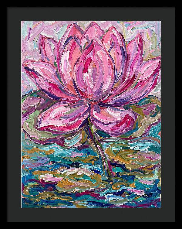 Elegant Pink Lotus Flower