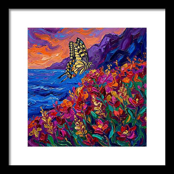 Elegant Swallowtail Among Blossoms