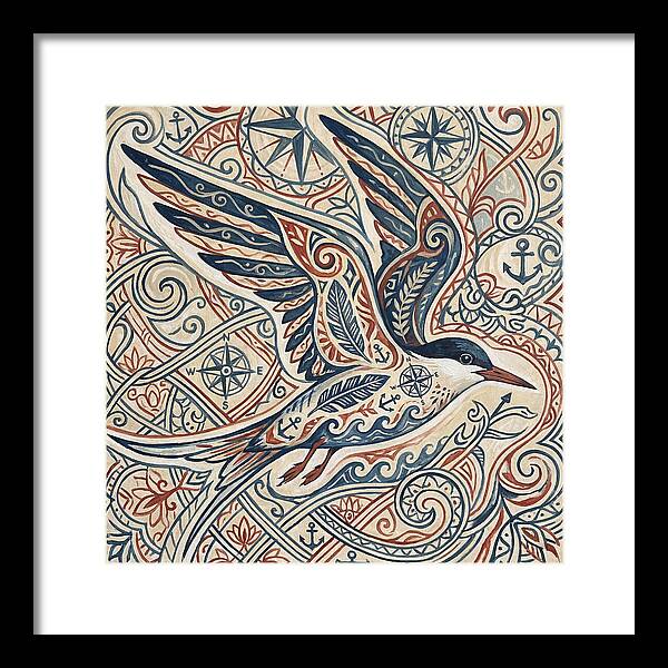 Elegant Tern In Flight