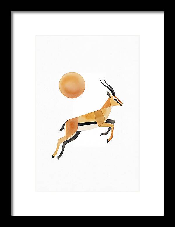 Elegant Thomson Gazelle In Motion
