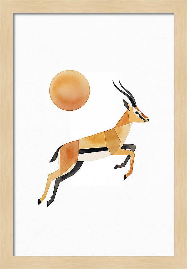 Elegant Thomson Gazelle In Motion