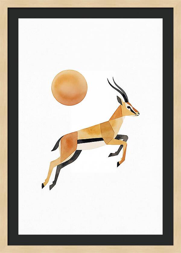 Elegant Thomson Gazelle In Motion