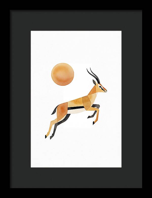 Elegant Thomson Gazelle In Motion