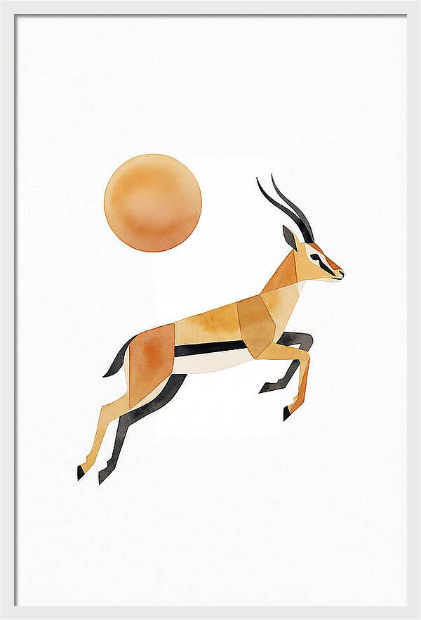 Elegant Thomson Gazelle In Motion