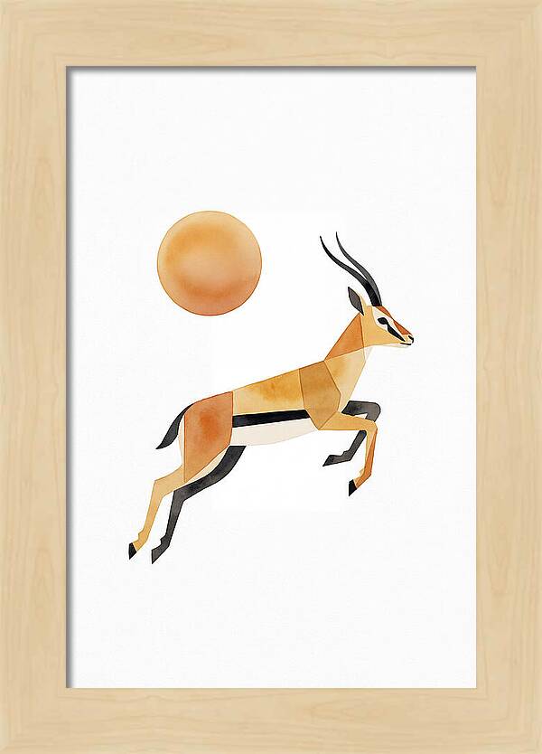 Elegant Thomson Gazelle In Motion