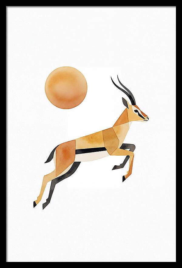 Elegant Thomson Gazelle In Motion