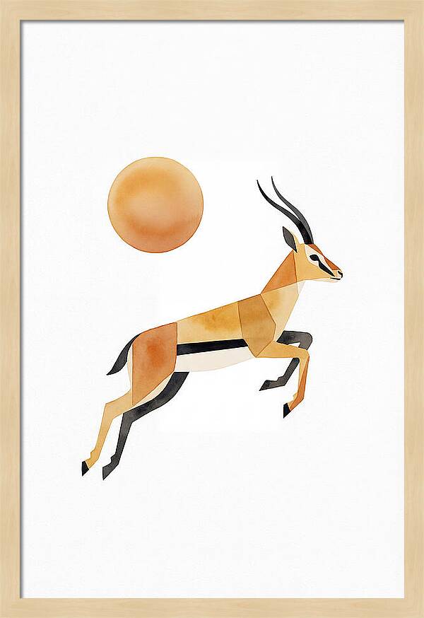 Elegant Thomson Gazelle In Motion