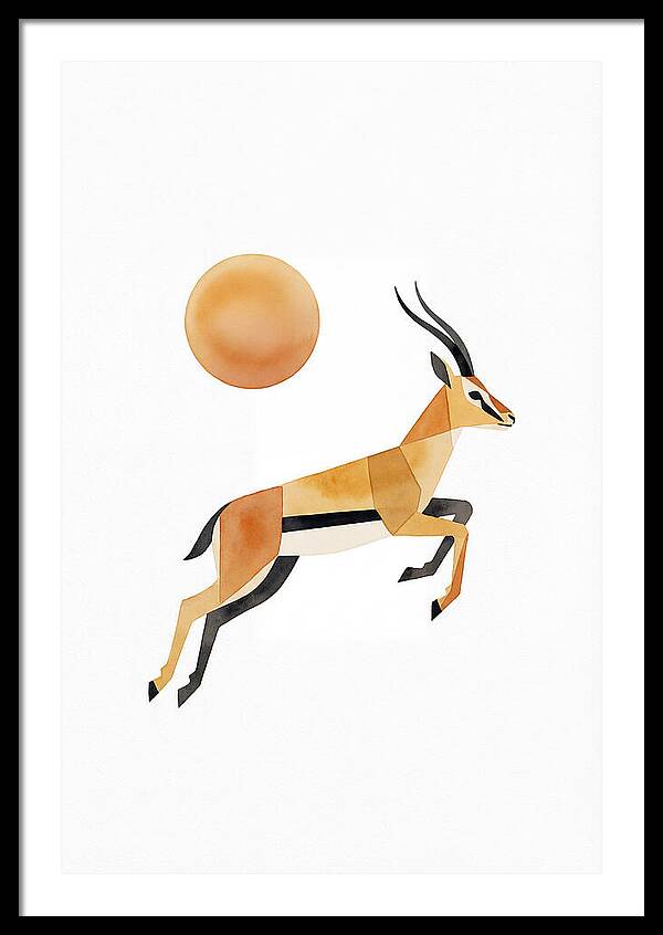 Elegant Thomson Gazelle In Motion