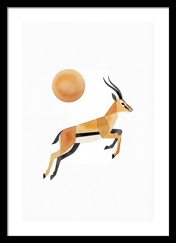 Elegant Thomson Gazelle In Motion