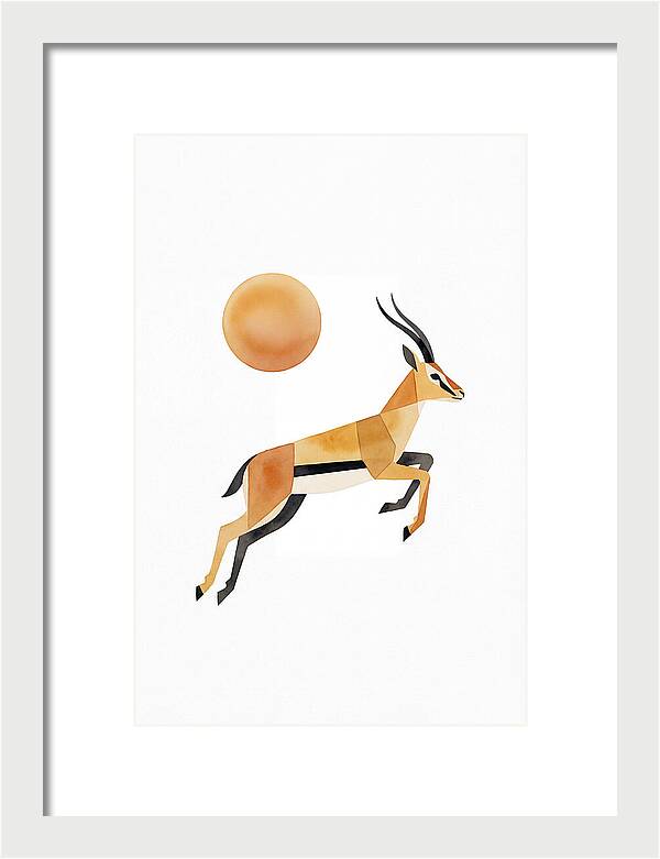 Elegant Thomson Gazelle In Motion