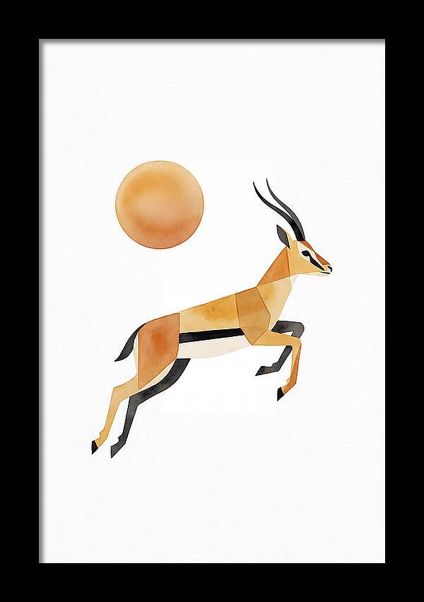 Elegant Thomson Gazelle In Motion