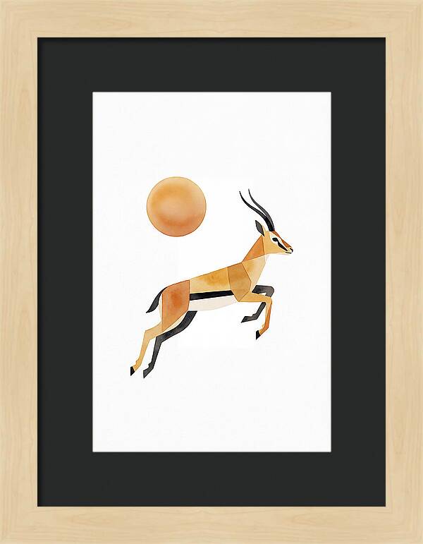 Elegant Thomson Gazelle In Motion