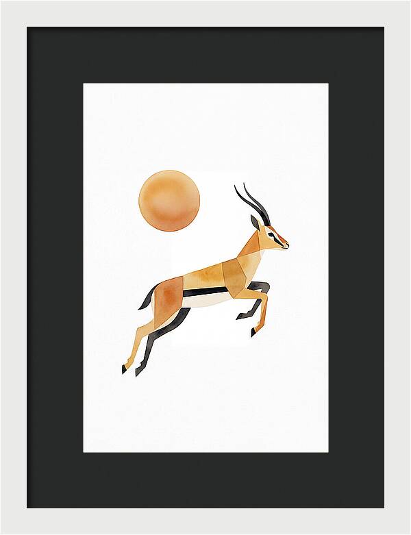Elegant Thomson Gazelle In Motion