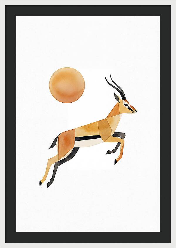 Elegant Thomson Gazelle In Motion