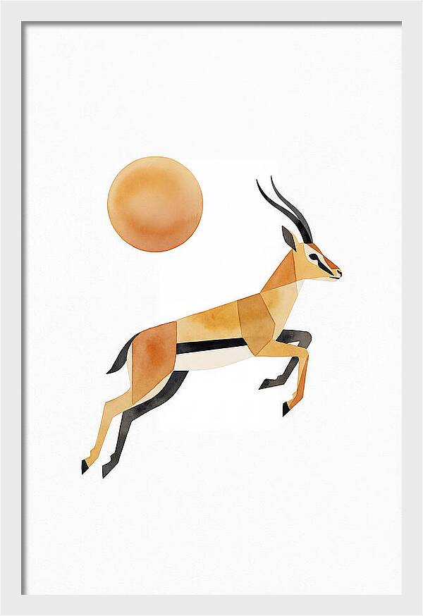 Elegant Thomson Gazelle In Motion
