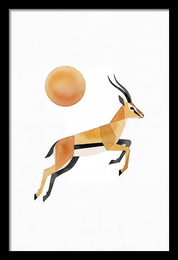 Elegant Thomson Gazelle In Motion