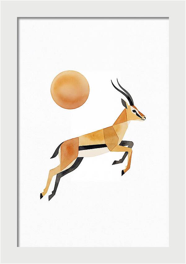 Elegant Thomson Gazelle In Motion