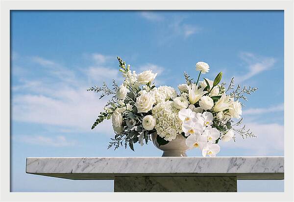 Elegant White Floral Arrangement