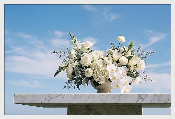 Elegant White Floral Arrangement