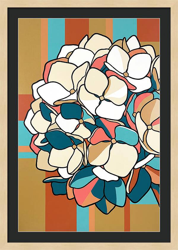 Elegant White Hydrangea