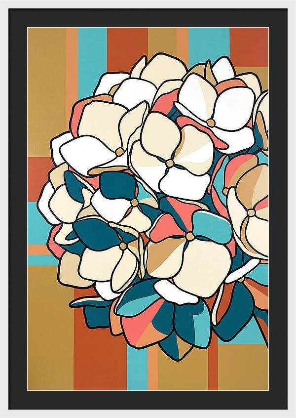 Elegant White Hydrangea