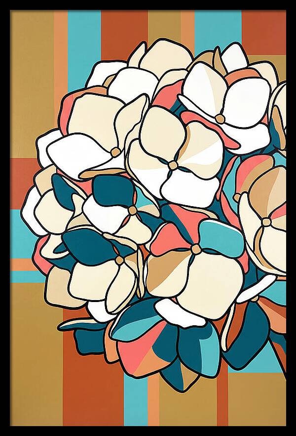 Elegant White Hydrangea
