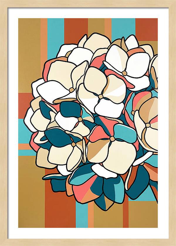 Elegant White Hydrangea