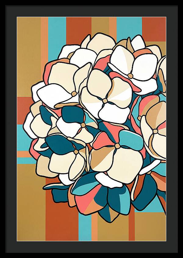 Elegant White Hydrangea