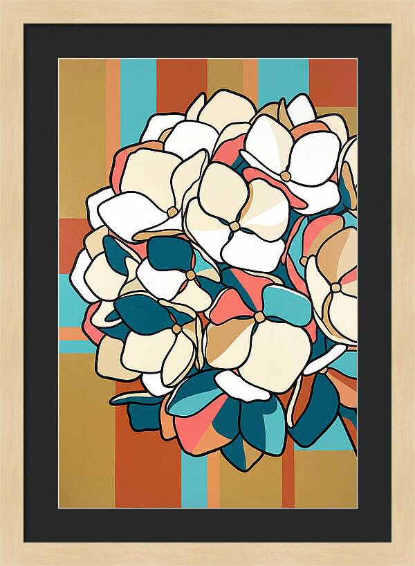 Elegant White Hydrangea