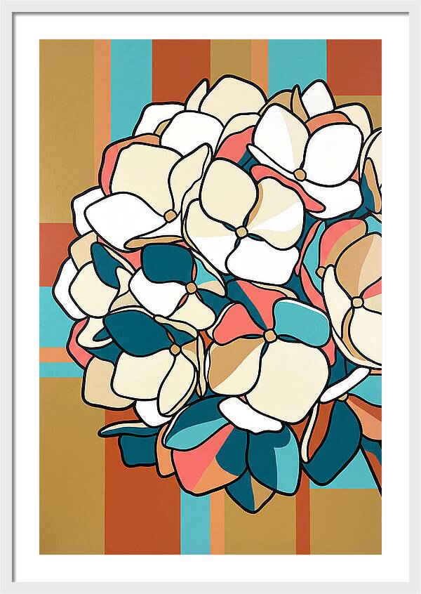 Elegant White Hydrangea