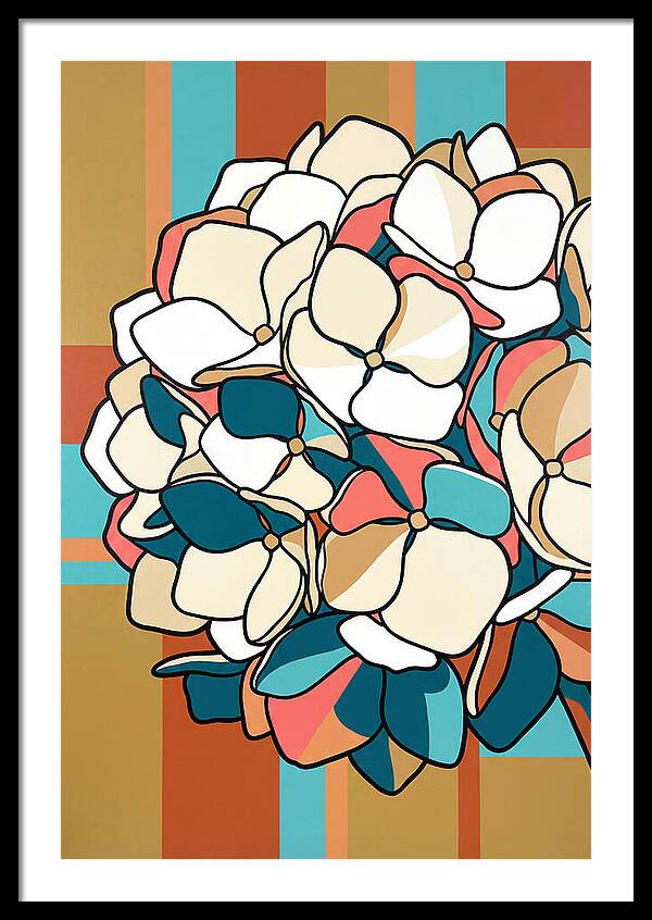 Elegant White Hydrangea