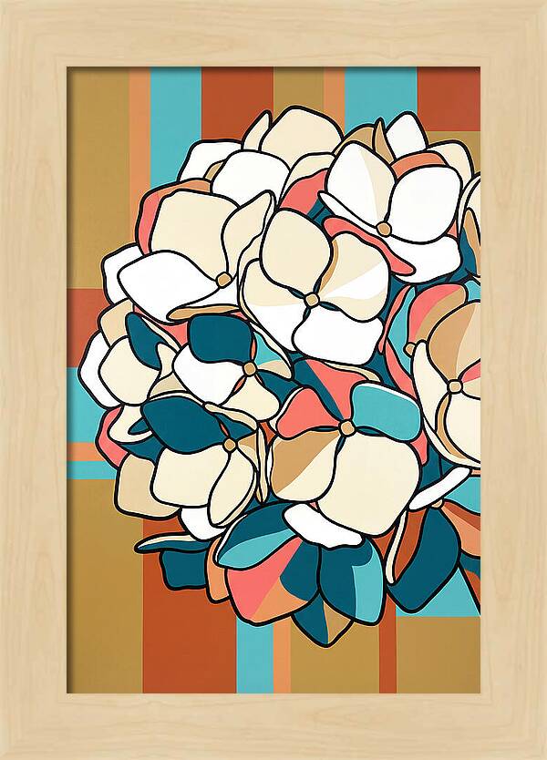 Elegant White Hydrangea