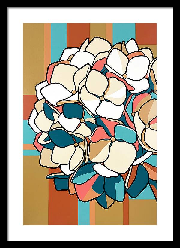 Elegant White Hydrangea