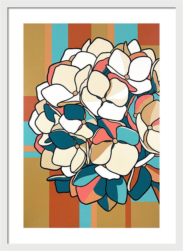 Elegant White Hydrangea