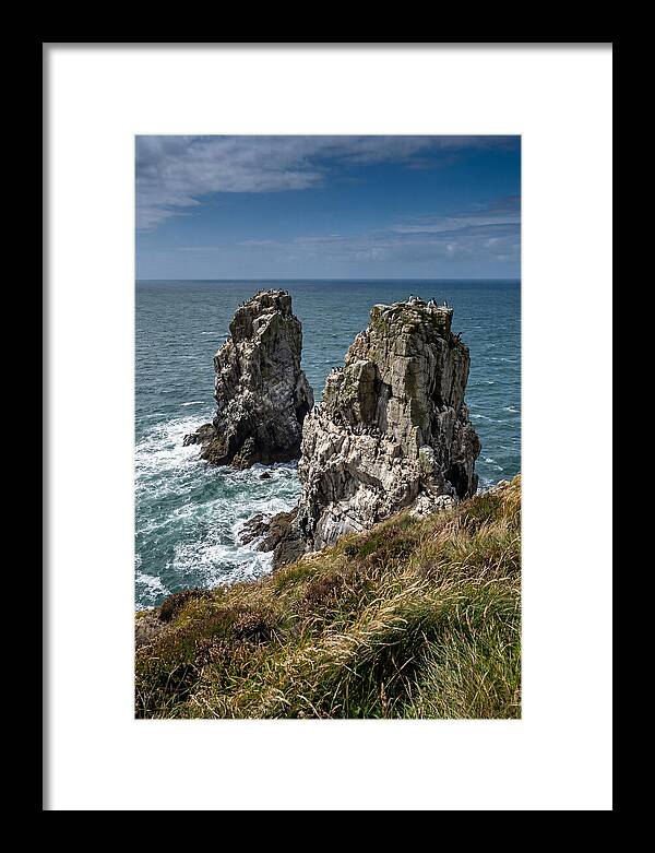 Elegug Stacks Against The Sea