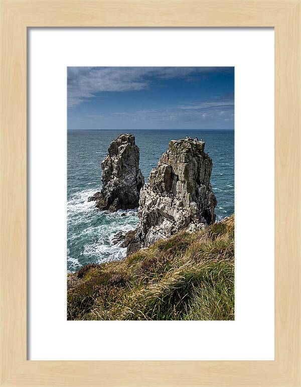 Elegug Stacks Against The Sea