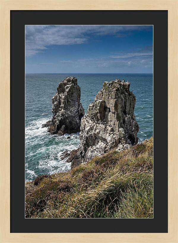 Elegug Stacks Against The Sea