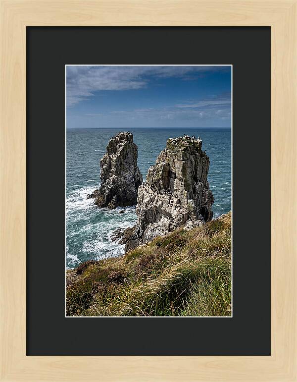Elegug Stacks Against The Sea