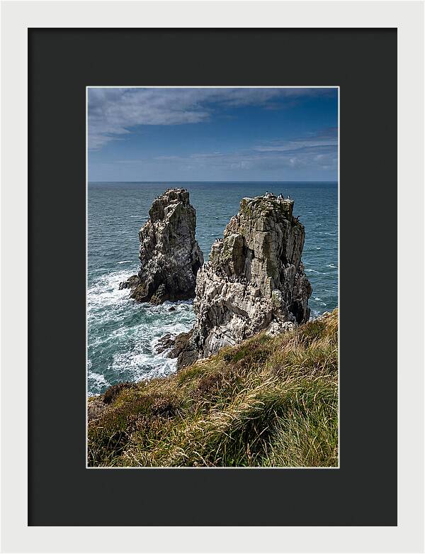 Elegug Stacks Against The Sea