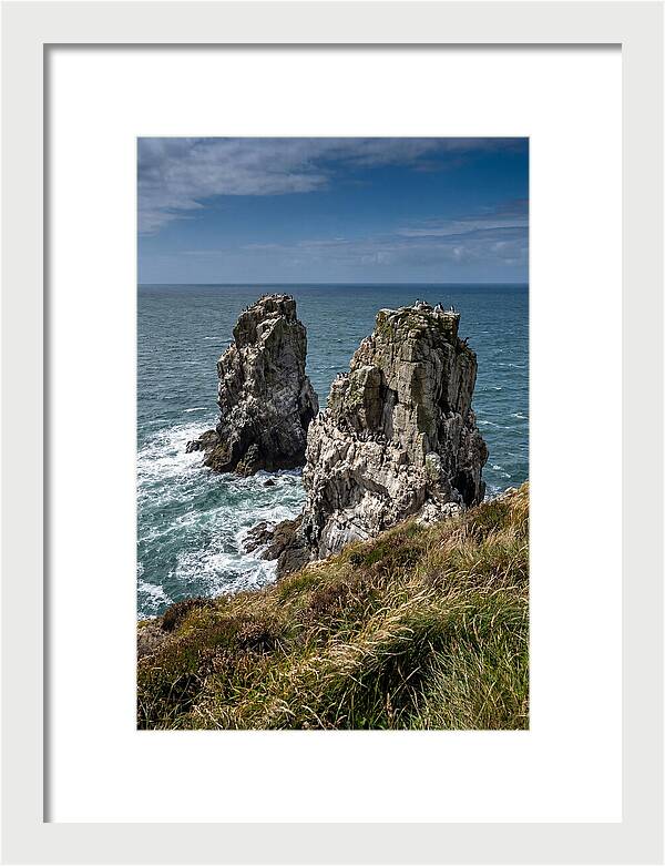 Elegug Stacks Against The Sea