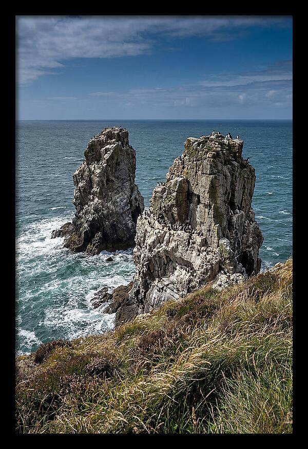 Elegug Stacks Against The Sea