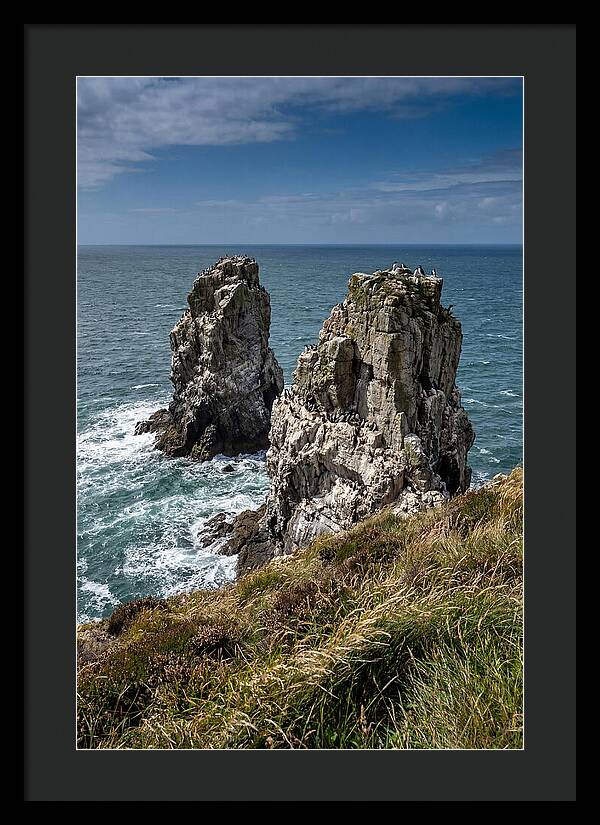 Elegug Stacks Against The Sea