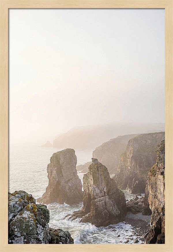 Elegug Stacks At Dawn