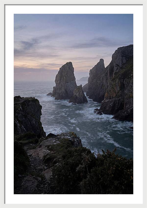 Elegug Stacks At Dusk