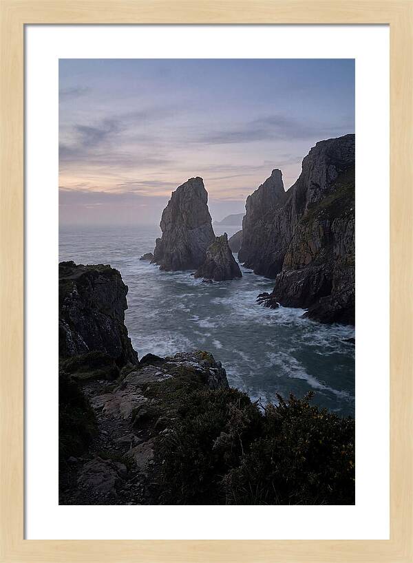 Elegug Stacks At Dusk
