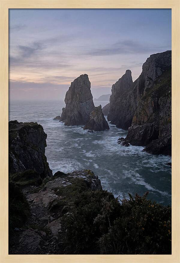 Elegug Stacks At Dusk