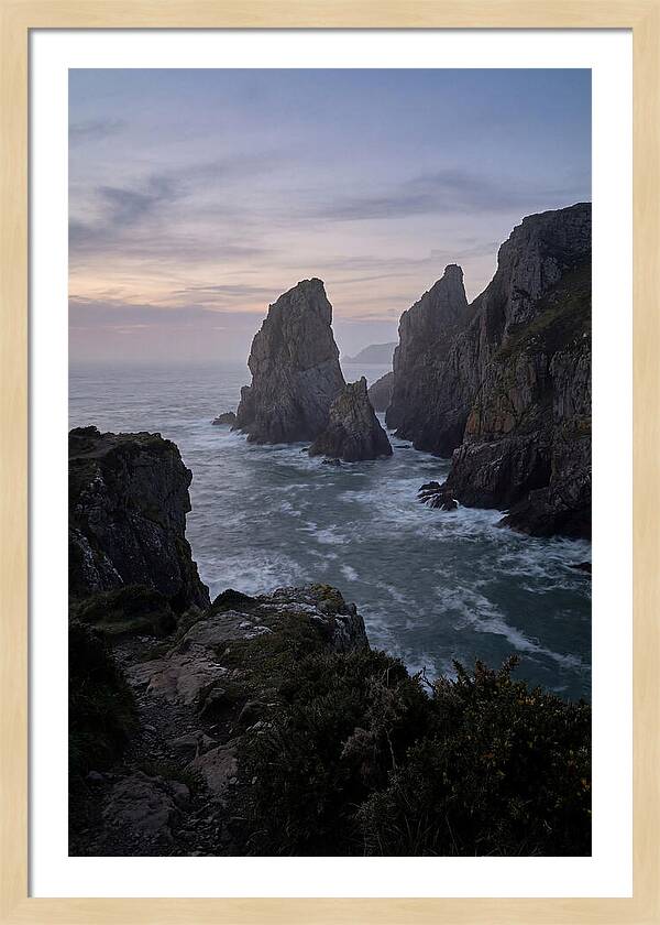 Elegug Stacks At Dusk