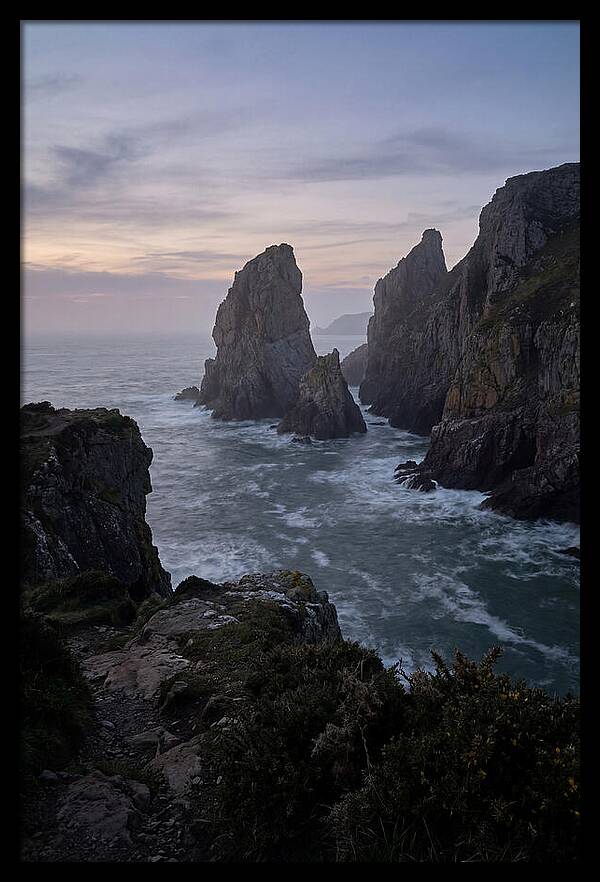 Elegug Stacks At Dusk